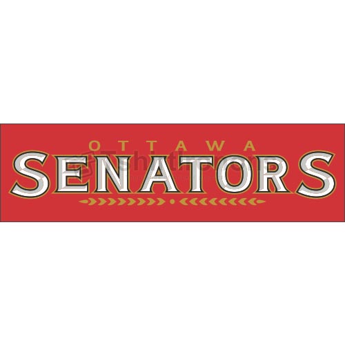 Ottawa Senators T-shirts Iron On Transfers N272 - Click Image to Close